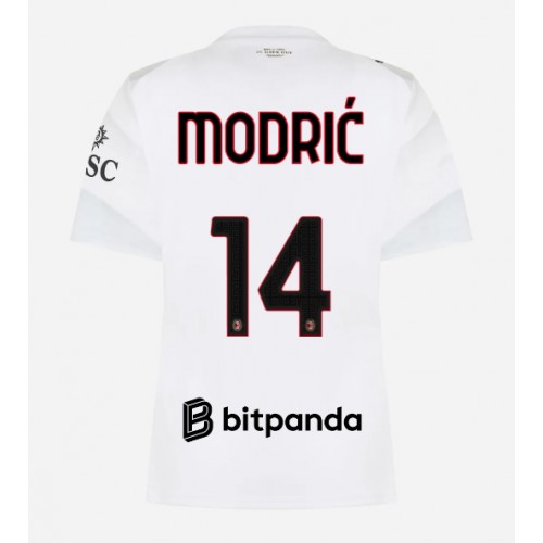 AC Milan Luka Modric #14 Udebanetrøje Dame 2026-27 Kortærmet